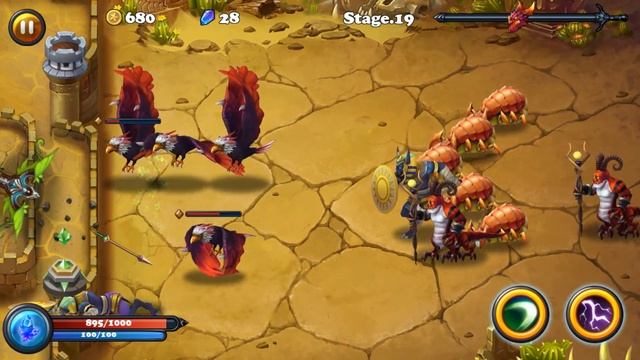 Defender III /Android Gameplay HD Part 3 смотреть онлайн