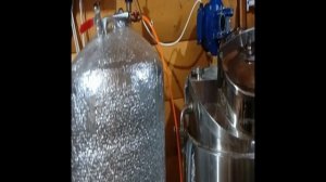 Слив пива с ЦКТ в кегу