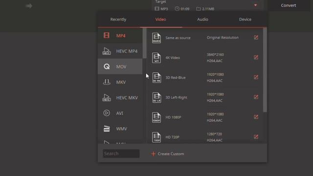 Como Converter MOV pra MP4 com Wondershare Video Converter Ultimate! смотреть онлайн