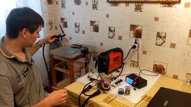 TIG приставка, варим!
