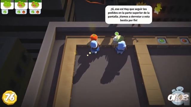 Overcooked! | Nivel 0 - 0 | Gameplay смотреть онлайн