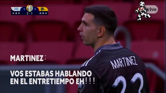 DIBU MARTINEZ TODAS SUS FRASES HACIA LOS COLOMBIANOS // COPA AMERICA ARG VS COL смотреть онлайн