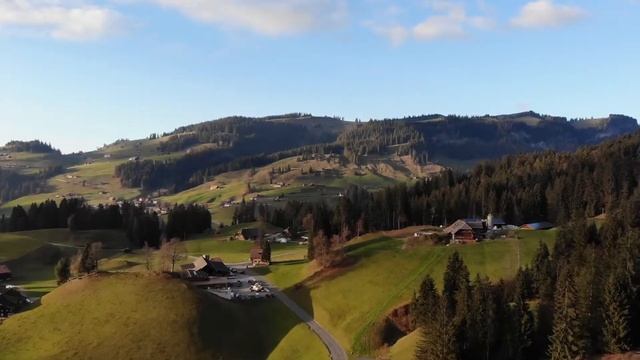Schangnau, Switzerland - Mavic Air footage unedited смотреть онлайн
