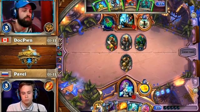 Hearthstone Winter Championship - Pavel & DocPwn 25.03.17 (7) смотреть онлайн