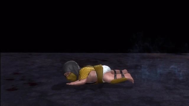 MK9 - Retro Scorpion Babality - Mortal Kombat 9 (2011) смотреть онлайн