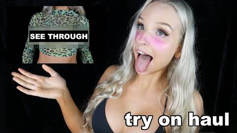 ASMR Network | Try on haul - SEE THROUGH CLOTHES смотреть онлайн