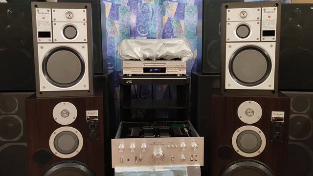 Обзор акустики Technics SB-F75 и усилителя Trio KA-7300 смотреть онлайн