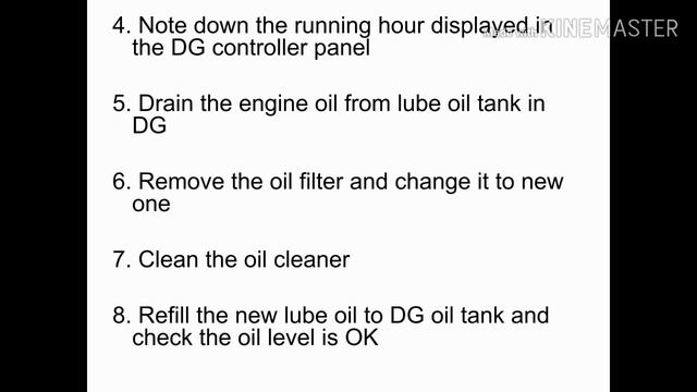 How to do diesel generator maintenance in oil refinery смотреть онлайн