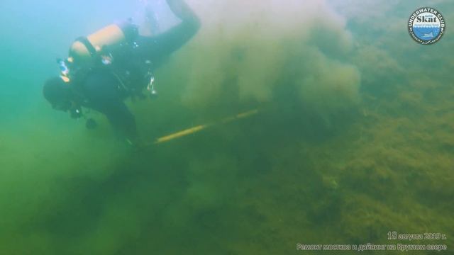 2019_08_18 - Ремонт мостков и дайвинг на Круглом озере смотреть онлайн