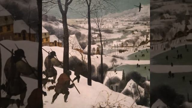 Охотники на снегу 1565 (Питер Брейгель Старший)