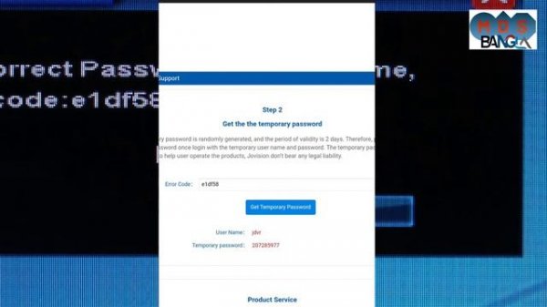 jovision dvr password reset || Forget username or password Jovision