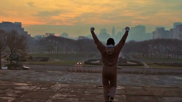 Сильвестр Сталлоне в спортивной драме «Рокки / Rocky, 1976» (Тренировка) Фрагменты
