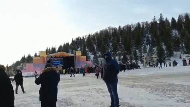 Зимний сабантуй в Уфе смотреть онлайн