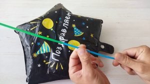 Как сдуть фольгированный шар