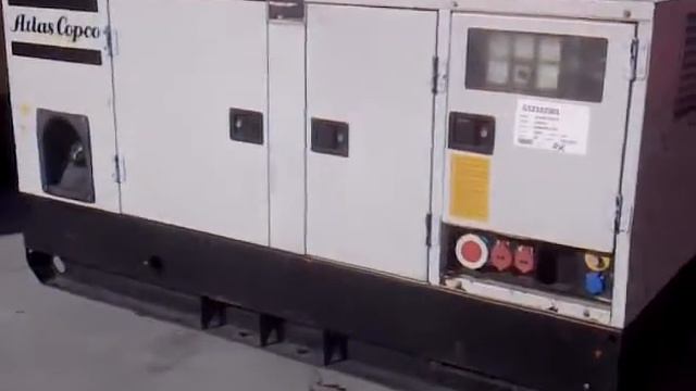 Atlas Copco QAS 78 diesel power generator - RTC Group смотреть онлайн