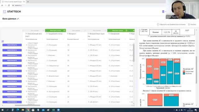 7. Группы показателей в StatTech смотреть онлайн
