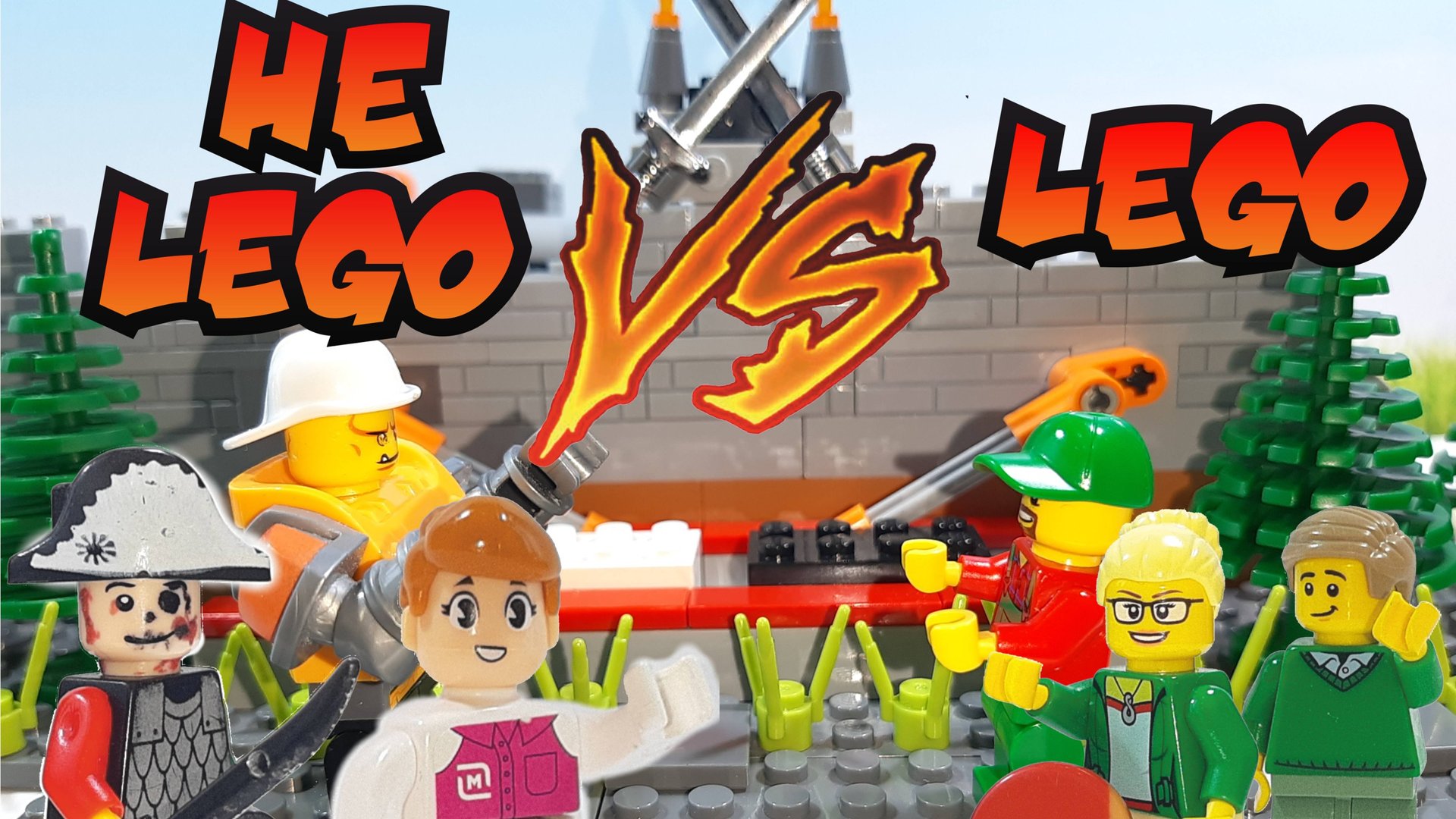Лего VS Не Лего // Lego vs Not Lego Битва на Арене смотреть онлайн