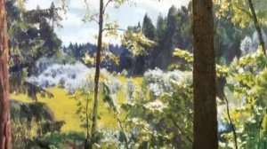 7. Аркадий Рылов  - Художник и лебеди