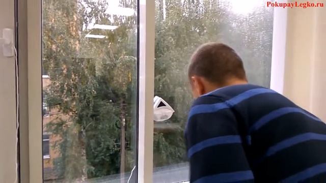 Видео обзор магнитной щетки для мытья стеклопакетов толщиной от 24 до 40 мм смотреть онлайн