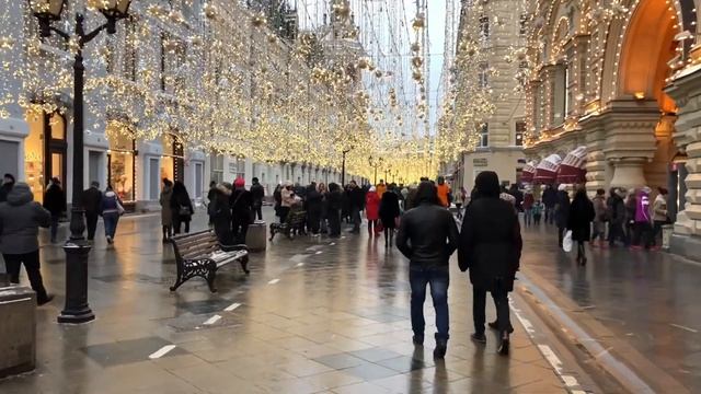 Прогулка по Красной площади и Никольской улице смотреть онлайн