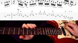 Блюз. Супер быстрый Lick Эрика Клэптона. Разбор.