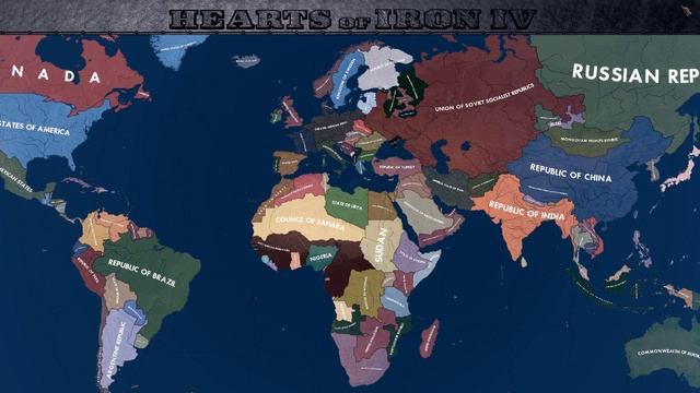 Hearts of Iron IV Timelapse - Thousand Week Reich смотреть онлайн