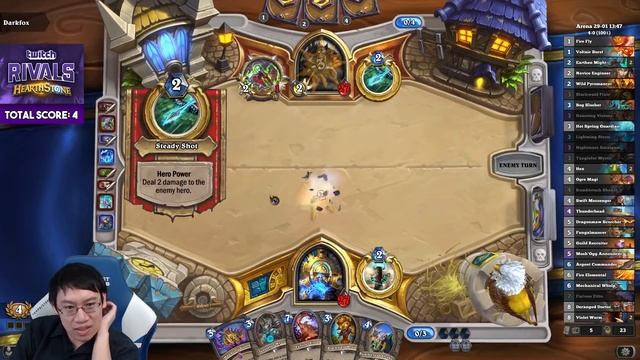 BIG SHAMAN ARENA - Make It to The Lategame & Win | Rastakhan's Rumble | Hearthstone смотреть онлайн