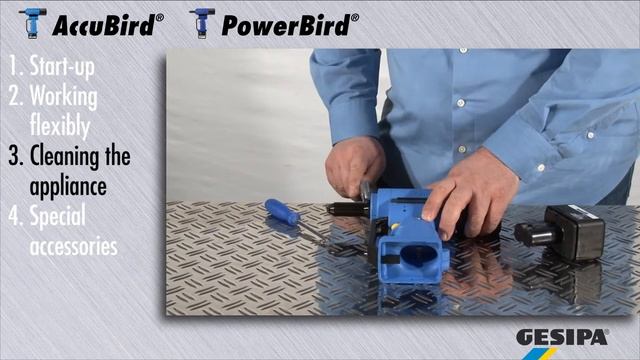 Gesipa AccuBird & PowerBird Putting into operation and maintenance смотреть онлайн