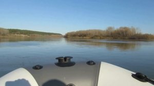 Расход Топлива GLADIATOR 9.9  Против течения часть 2