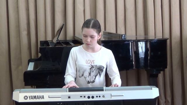 Гильванова Дарья. Р. Вагнер "Свадебный хор" смотреть онлайн