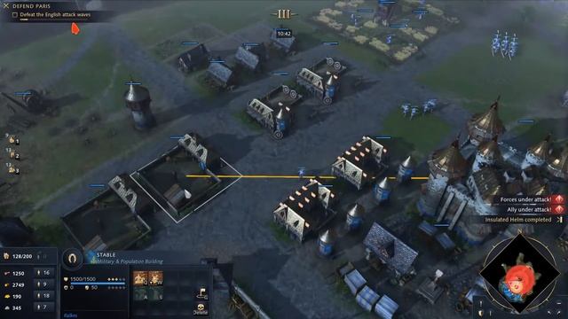 Age of Empires IV French Playthrough Ep 2 Siege of Paris 1360 смотреть онлайн