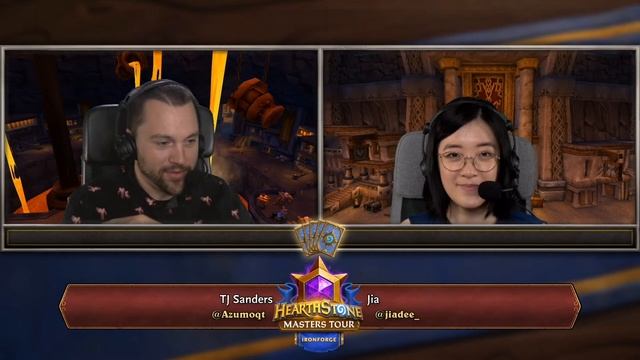 Swiss Round 4 | Hearthstone Masters Tour Ironforge смотреть онлайн