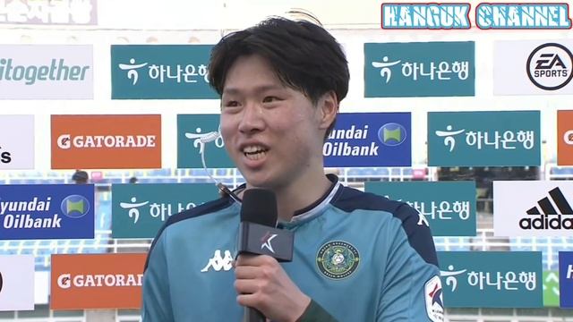 Pendapat Pencetak Gol kemenangan Ansan lawan Daejon tentang Asnawi mangkualam Bahar смотреть онлайн