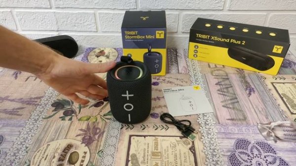 Маленькая но мощная Bluetooth колонка TRIBIT STORMBOX MINI