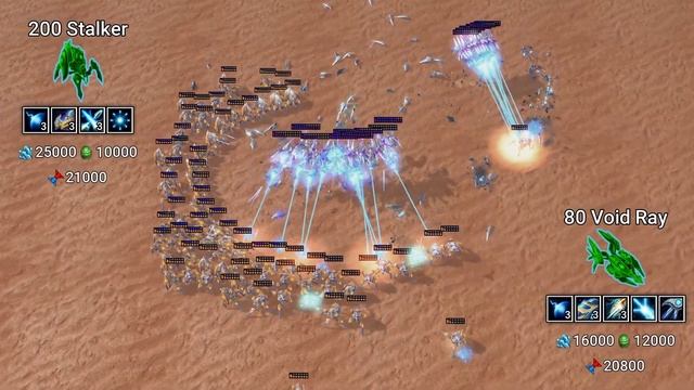 Do 50 Tempests counter 40 Battlecruisers? (Daily StarCraft Brawl) смотреть онлайн