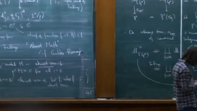 Peter Scholze - Locally symmetric spaces, and Galois representations (4) смотреть онлайн