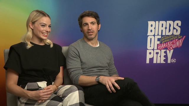 BIRDS OF PREY Interviews - Margot Robbie, Chris Messina, Cathy Yan смотреть онлайн