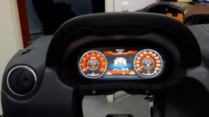 Nissan Terrano / Renault Duster электронная приборка от CMGAISD.su