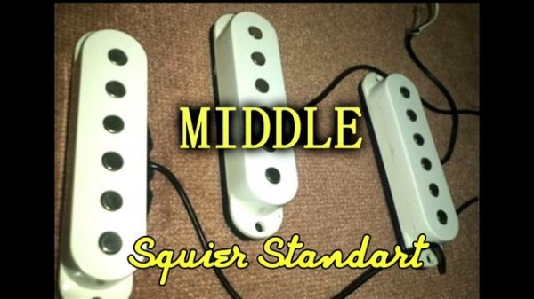 Texas Special Strat VS Squier Standart Pickups