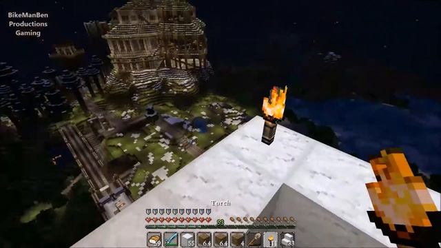 Let's Play Minecraft [S1 E57] - Cable Stayed Bridge Pillar Part 3 смотреть онлайн