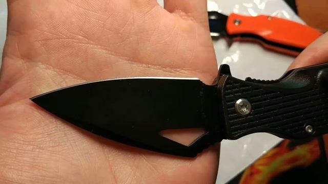 Gocomma Liner Lock Quick Open Folding Knife with Flintstone смотреть онлайн