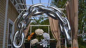 вешаем шторы на веранду