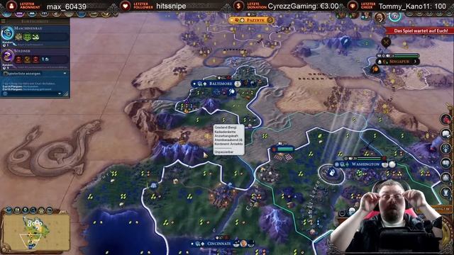 DAS IST SCHON WIEDER HÄSSLICH 🎮 [03] CIVILIZATION 6 [LARS DLC] Deutsch LETS PLAY/LIVE MULTIPLAYER смотреть онлайн