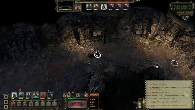 Wasteland 2 - Longplay Part 16: Hunting the rest of the bears in Leve L'upe mine смотреть онлайн