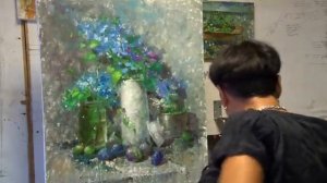 Тайны дописывания картины - Глубинные Лессировки