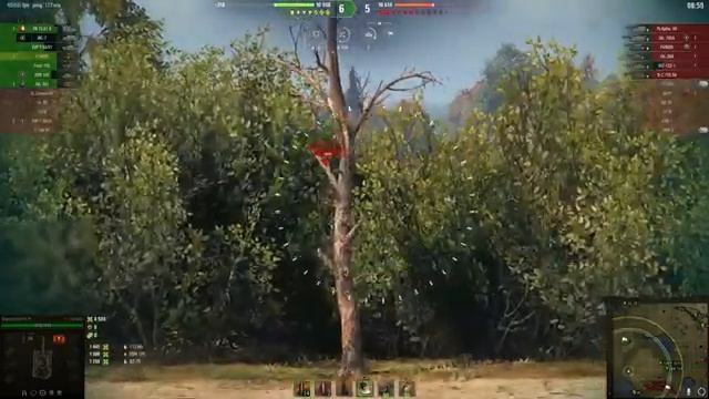 FV4005 Stage II 10к уронаКарта МалиновкаWorld Of Tanks