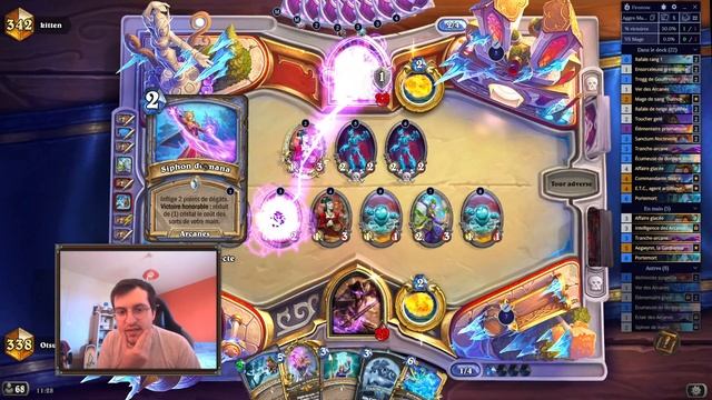 MAGE AGGRO E.T.C est le DECK ANTI-VOLEUR! | Ladder Hearthstone смотреть онлайн
