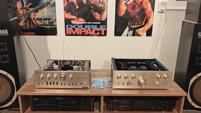 Конкретный винтаж Otto DCA-650 и Trio KA-7300 после профилактики смотреть онлайн