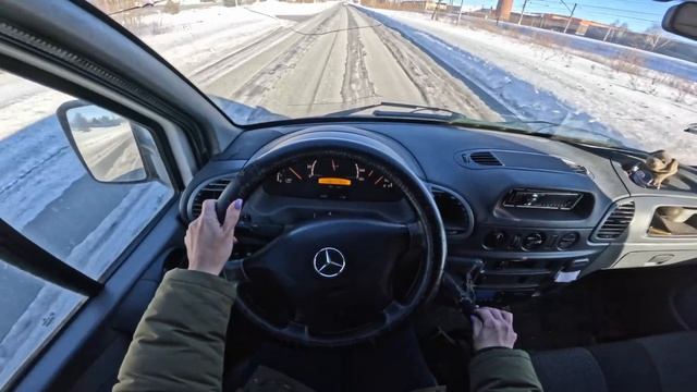 2017 Mercedes-Benz Sprinter Classic 2.1 MT - POV TEST DRIVE смотреть онлайн