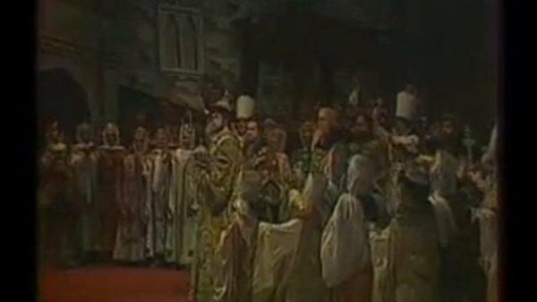 Mussorgsky - Boris Godunov. Coronation scene. Bolshoi